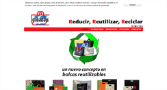 Desktop Screenshot of globalbags.es